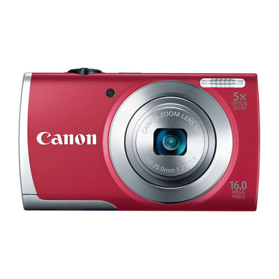 Canon-PowerShot A2500 Digitale Compact Camera - Rood (In doos) Tweedehands