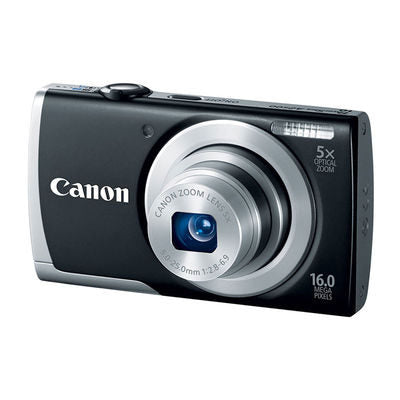 Canon-PowerShot A2500 Digitale Compact Camera - Zwart (In doos) Tweedehands