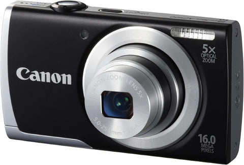 Canon-PowerShot A2550 Digitale Compact Camera - Zwart Tweedehands