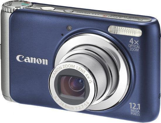 Canon-PowerShot A3100 IS Digitale Compact Camera - Blauw (In doos) Tweedehands
