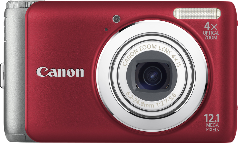 Canon PowerShot A3100 IS Digitale Compact Camera - Rood (In doos