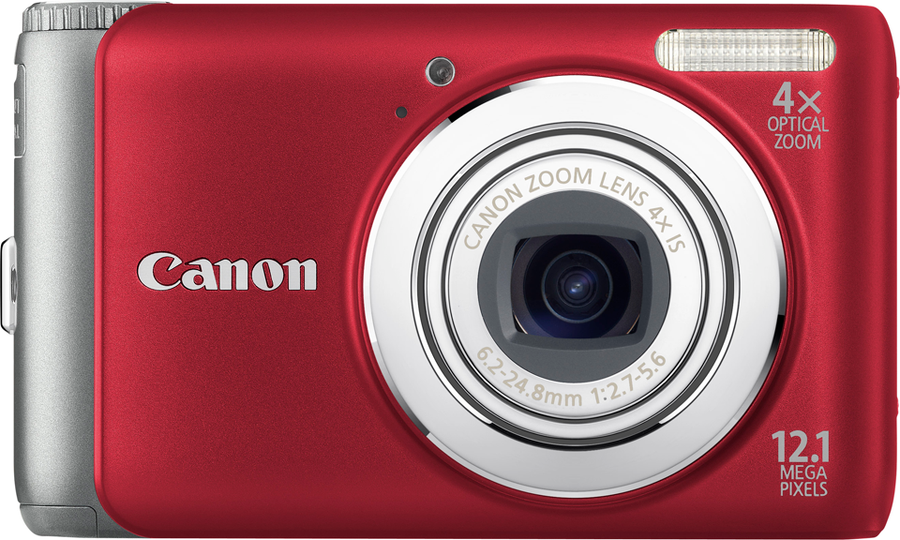 Canon-PowerShot A3100 IS Digitale Compact Camera - Rood Tweedehands