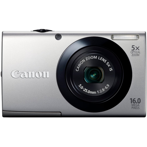 Canon-PowerShot A3400 IS Digitale Compact Camera - Zilver (In doos) Tweedehands