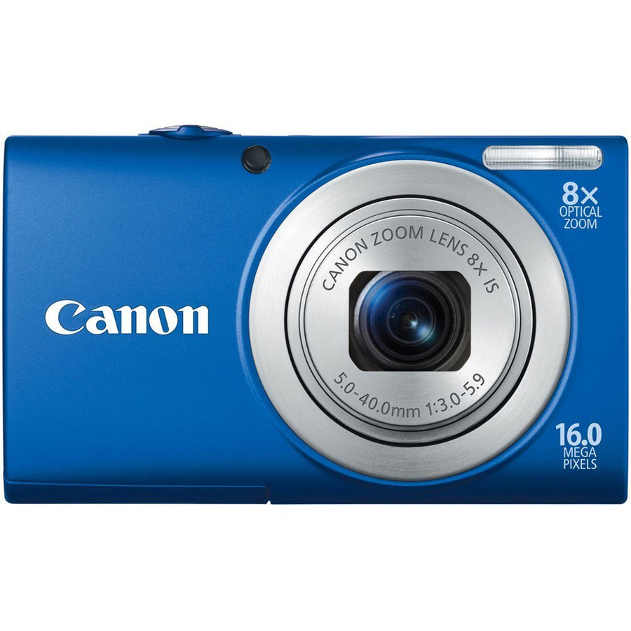 Canon-PowerShot A4000 IS HD Digitale Compact Camera - Blauw (In doos) Tweedehands