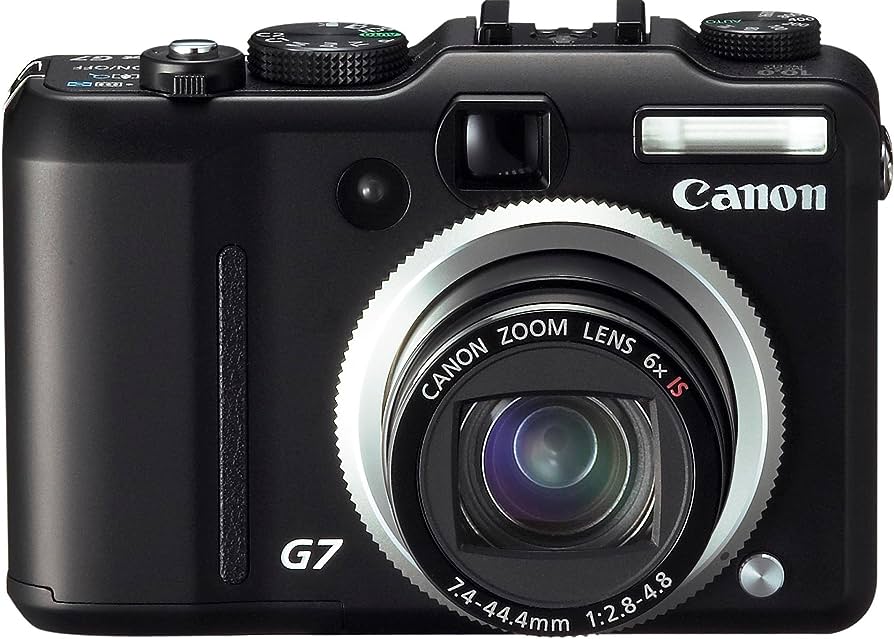 Canon-PowerShot G7 Digitale Compact Camera - Zwart Tweedehands