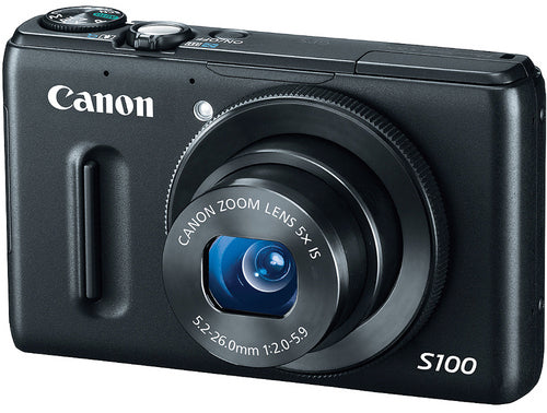Canon-PowerShot S100 Digitale Compact Camera - Zwart (LEES BESCHRIJVING) Tweedehands