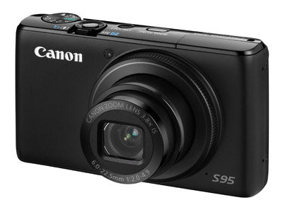 Canon-PowerShot S95 Digitale Compact Camera - Zwart (In doos) Tweedehands