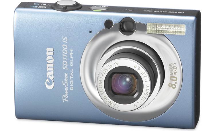 Canon-PowerShot SD1100 IS Digital ELPH Digitale Compact Camera - Blauw Tweedehands