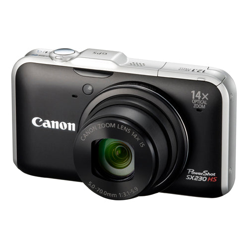 Canon-PowerShot SX230 HS Digitale Compact Camera - Zwart/Zilver (In doos) Tweedehands