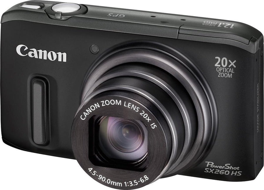 Canon-PowerShot SX240 HS Digitale Compact Camera - Zwart (In doos) Tweedehands