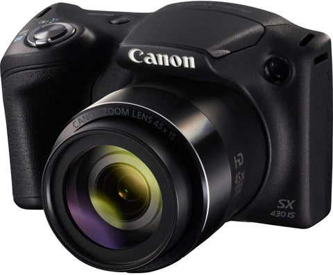 Canon-PowerShot SX430 IS Digitale Compact Camera - Zwart Tweedehands