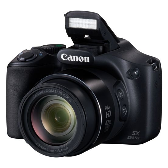 Canon-PowerShot SX520 HS Digitale Compact Camera - Zwart Tweedehands