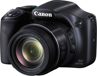 Canon-PowerShot SX530 HS Digitale Compact Camera - Zwart Tweedehands