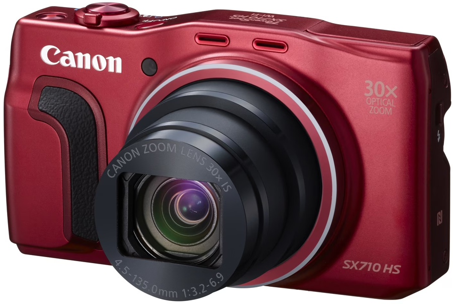 Canon-PowerShot SX710 HS Digitale Compact Camera - Rood Tweedehands