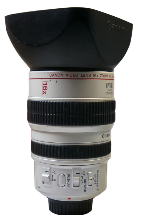 Canon-Video Lens 16x Zoom XL 5.5-88mm F/ 1.6-2.0 IS Tweedehands