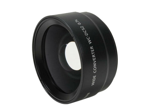 Canon-WC‑DC52 0.7× Wide‑Angle Converter (52 mm) (Nieuw)