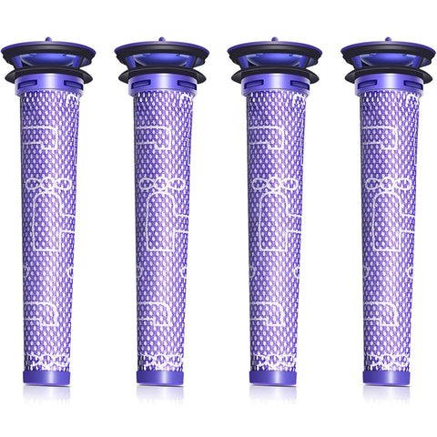 4x Pre Filter geschikt voor Dyson V6 Stofzuigers - 965661-01 (4 Stuks) (Nieuw)