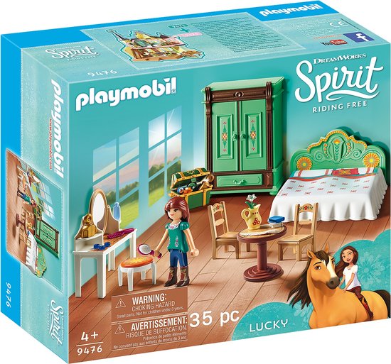 Playmobil Spirit Lucky's Slaapkamer - 9476 (Nieuw)