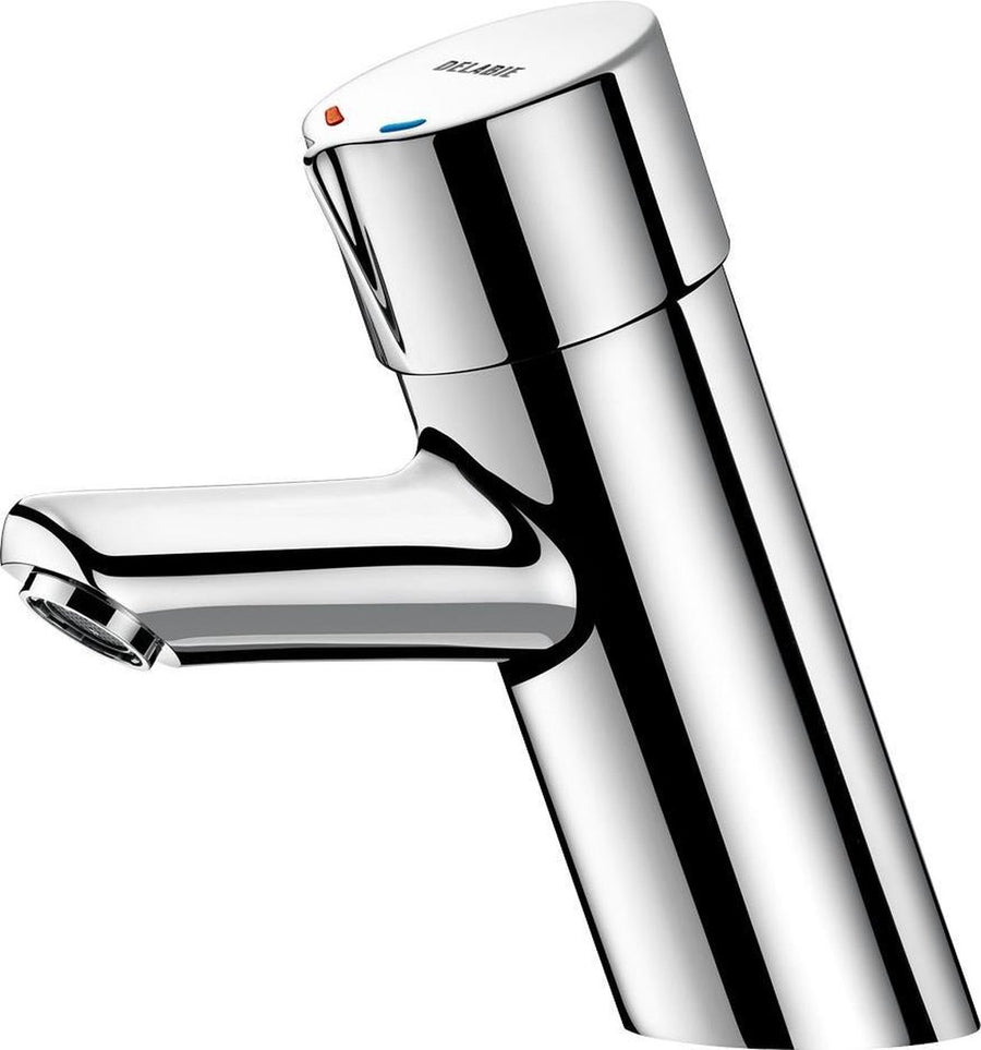 Delabie-Delabie Wastafelmengkraan TEMPOMIX Chroom 795100 (Nieuw)