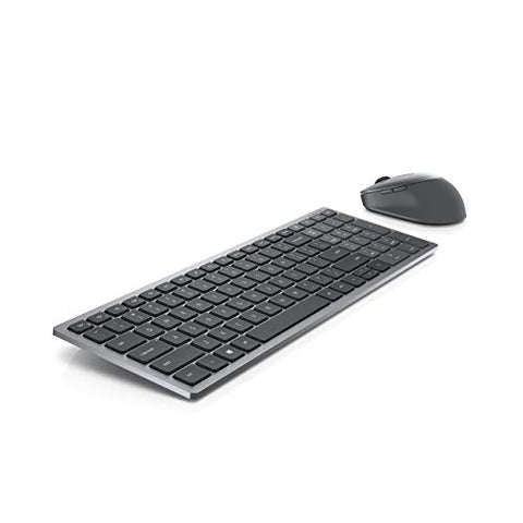 Dell Pro Plus Compact Toetsenbord + Muis KM7120W - Frans AZERTY - Titaniumgrijs