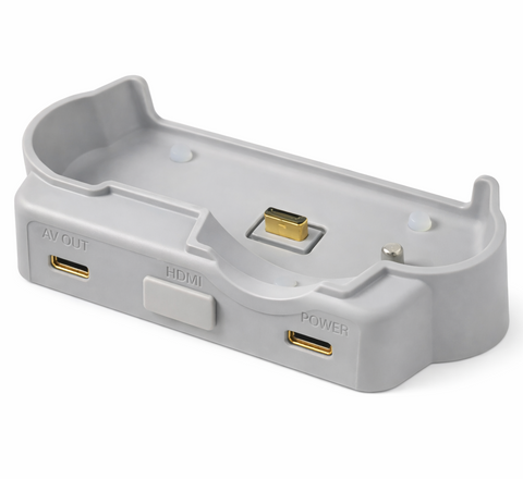 Samsung SCC-S7 docking cradle voor Digimax L85, grijs, met AV OUT-, HDMI- en POWER-aansluiting, tweedehands