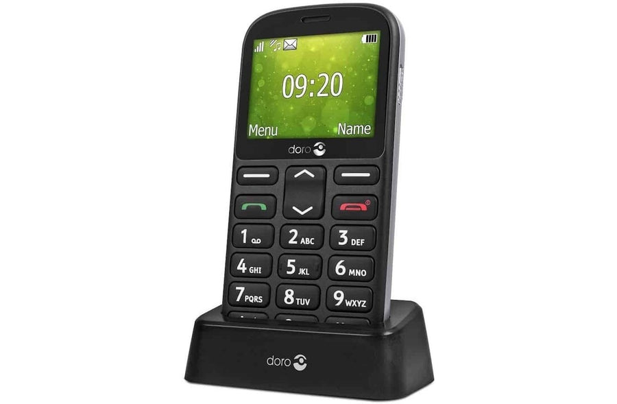 Doro-1360 - Dual SIM Senioren Telefoon - Zwart Tweedehands