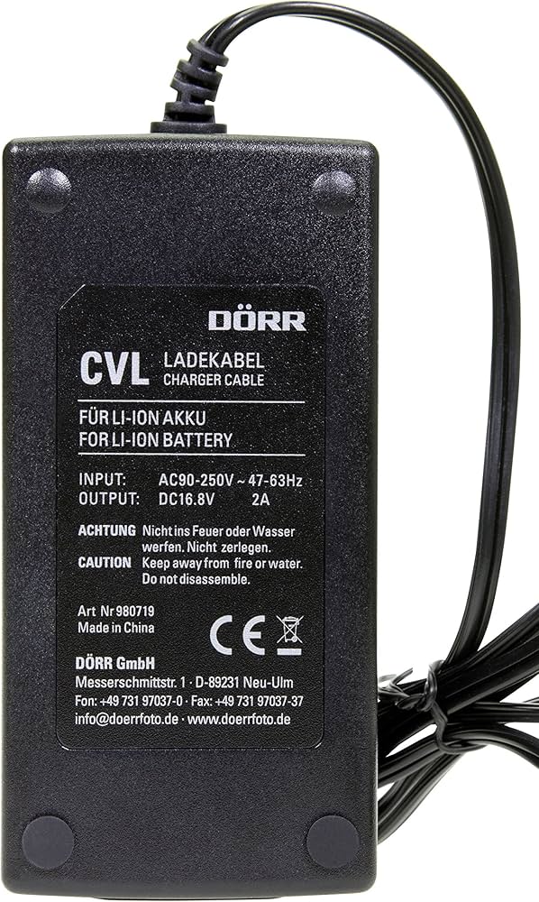 Dörr-CVL-65/98 V-Mount Li-Ion Acculader (Nieuw)