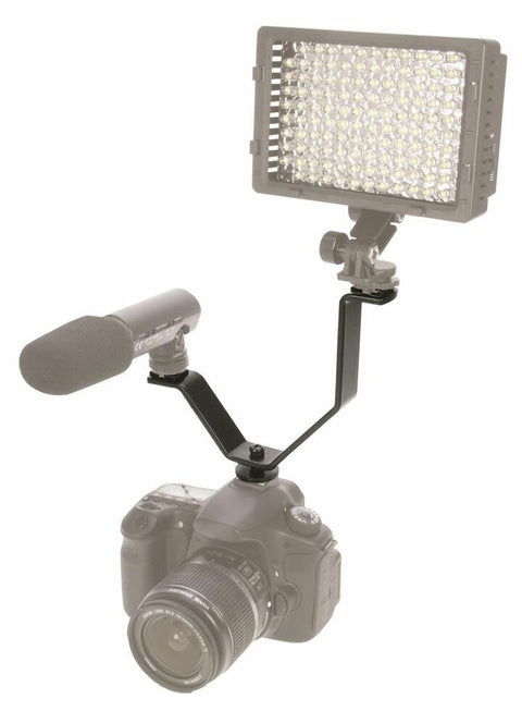 Dörr-Video Accessoirehouder / Twin Holder voor Microfoon en Lamp (Nieuw)
