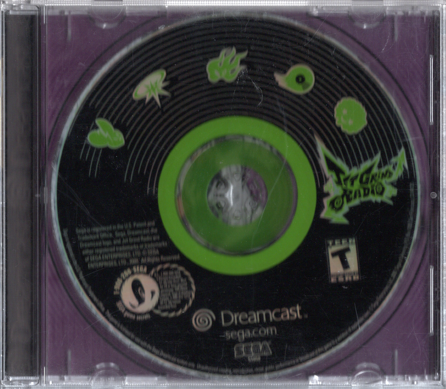Dreamcast-Jet Grind Radio (Zonder front cover) Tweedehands