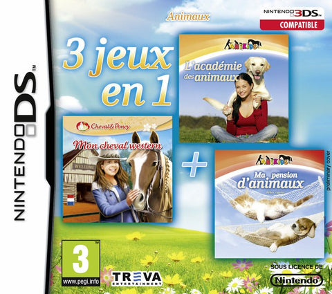 DS-3 in 1: Animals Tweedehands