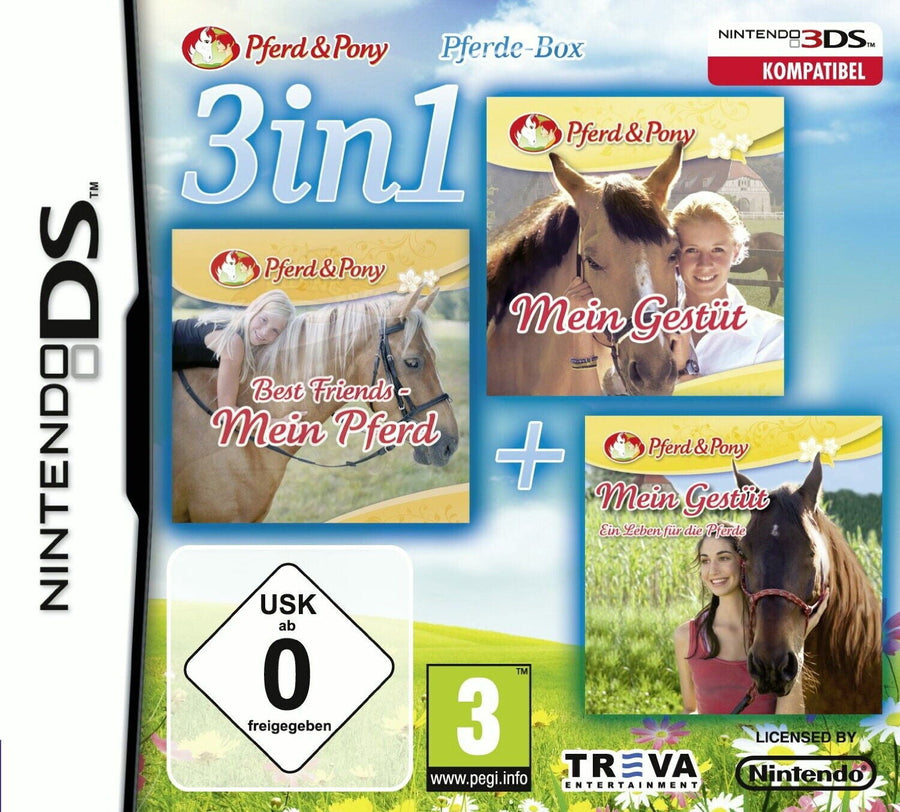 DS-3 in 1: My Horse + My Vet Practice + My Vet Practice in the Country Tweedehands