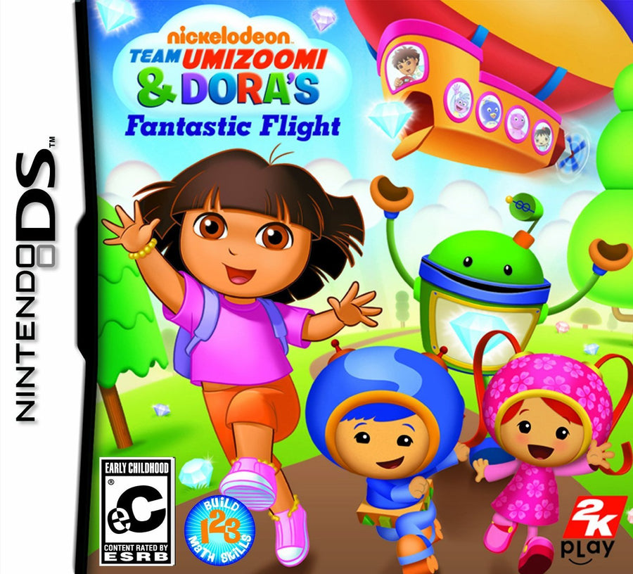 DS-Team Umizoomi & Dora's Fantastic Flight Tweedehands