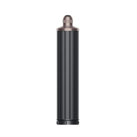 Dyson Airwrap Long Barrel 40 mm krulopzetstuk, donkergrijs met koperkleurige top, staand van opzij