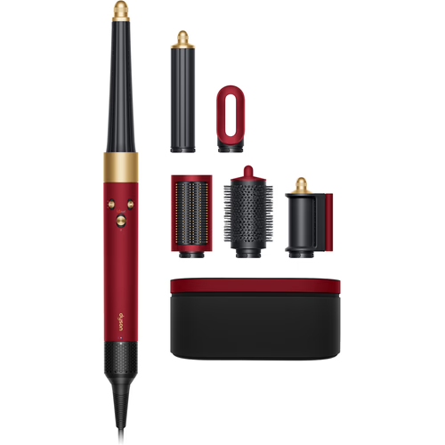 Dyson-Airwrap Multi Styler i.d. Straight + Wavy - Red Velvet/Gold Tweedehands