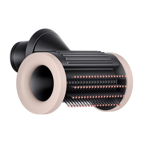 Dyson Supersonic Flyaway Smoother opzetstuk - Ceramic Pink/Rose Gold, roze eindkappen met rosegouden borstelharen