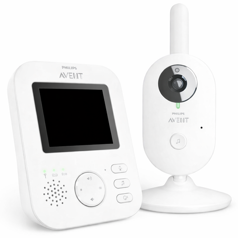 Philips-Avent Geavanceerd Digitale Video Babyfoon - Wit (SCD843)-tweedehands