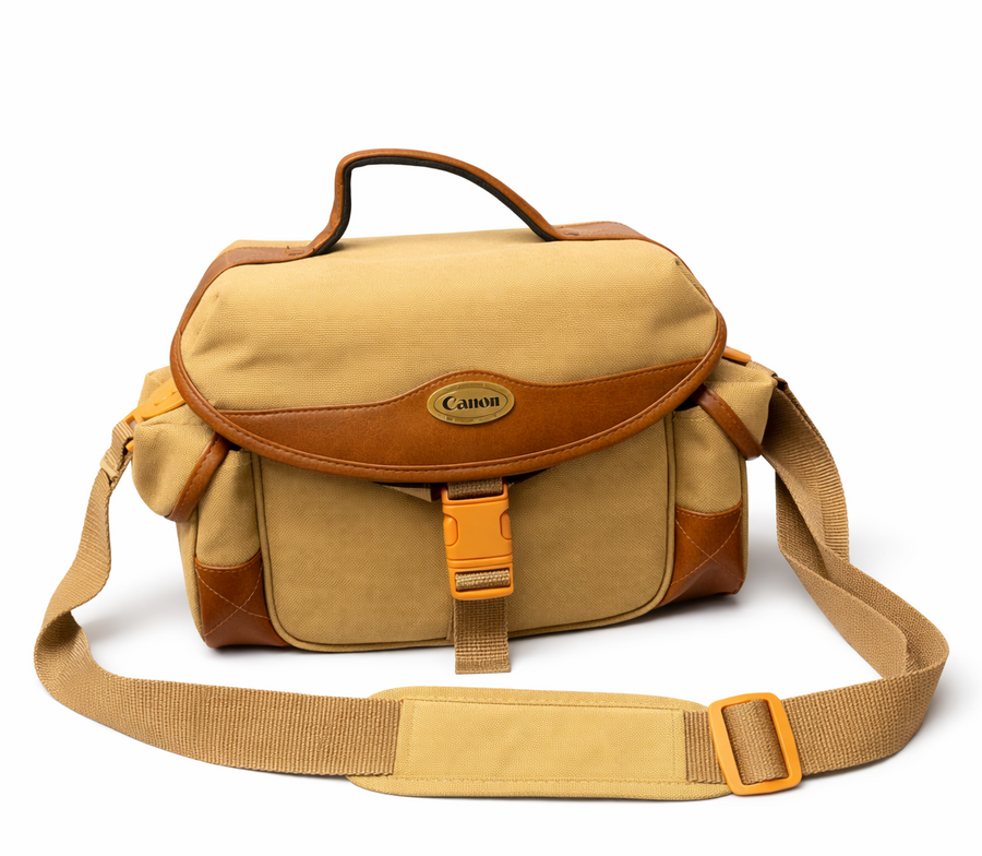 Canon-Cameratas / Schoudertas voor DSLR Camera - Beige-tweedehands