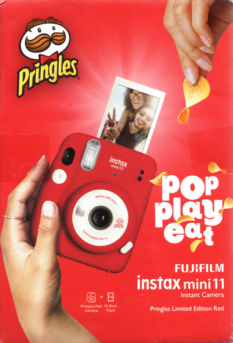 Fujifilm-Instax Mini 11 Instant Camera - Pringles Limited Edition (Nieuw)