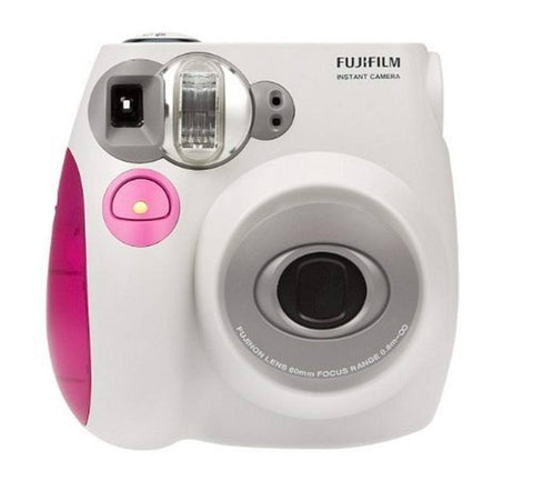Fujifilm-Instax Mini 7S Instant Instant Camera - Roze/Wit Tweedehands