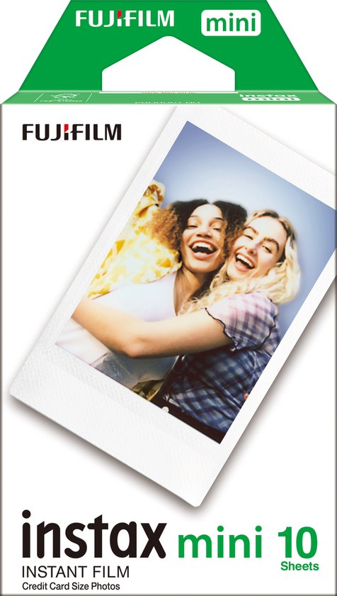 Fujifilm-Instax Mini Instant Fotopapier met Wit Kader - 10 Vellen (Expired) Tweedehands