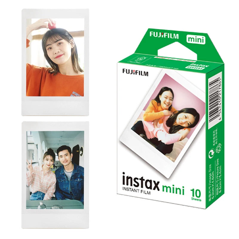Fujifilm-Instax Mini Instant Fotopapier met Wit Kader - 10 Vellen (Nieuw)