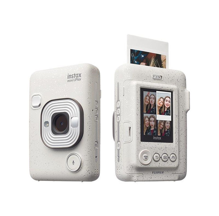 Fujifilm-Instax Mini LiPlay Instant Camera - Wit (Stone White) Tweedehands