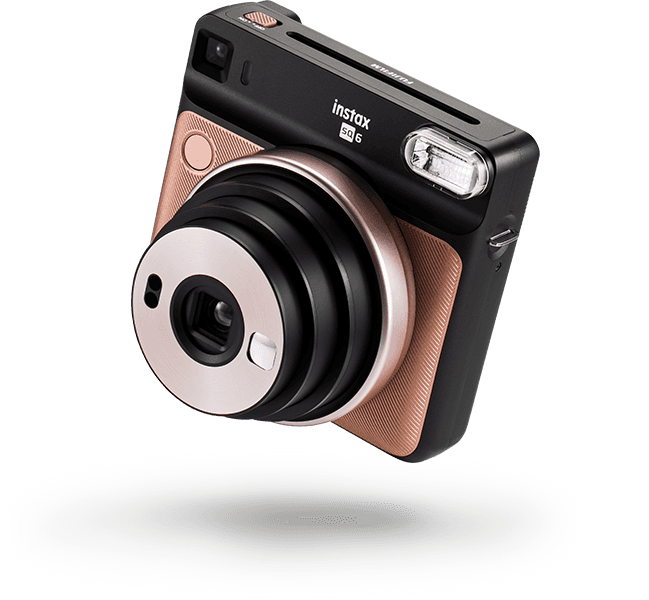 Fujifilm-Instax Square SQ6 Instant Camera - Goud (Gold Blush) (In doos) Tweedehands