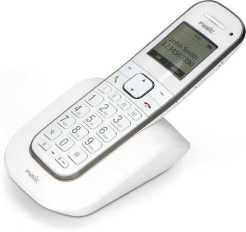 Fysic FX-9000 DUO Senioren DECT Telefoon Wit Tweedehands
