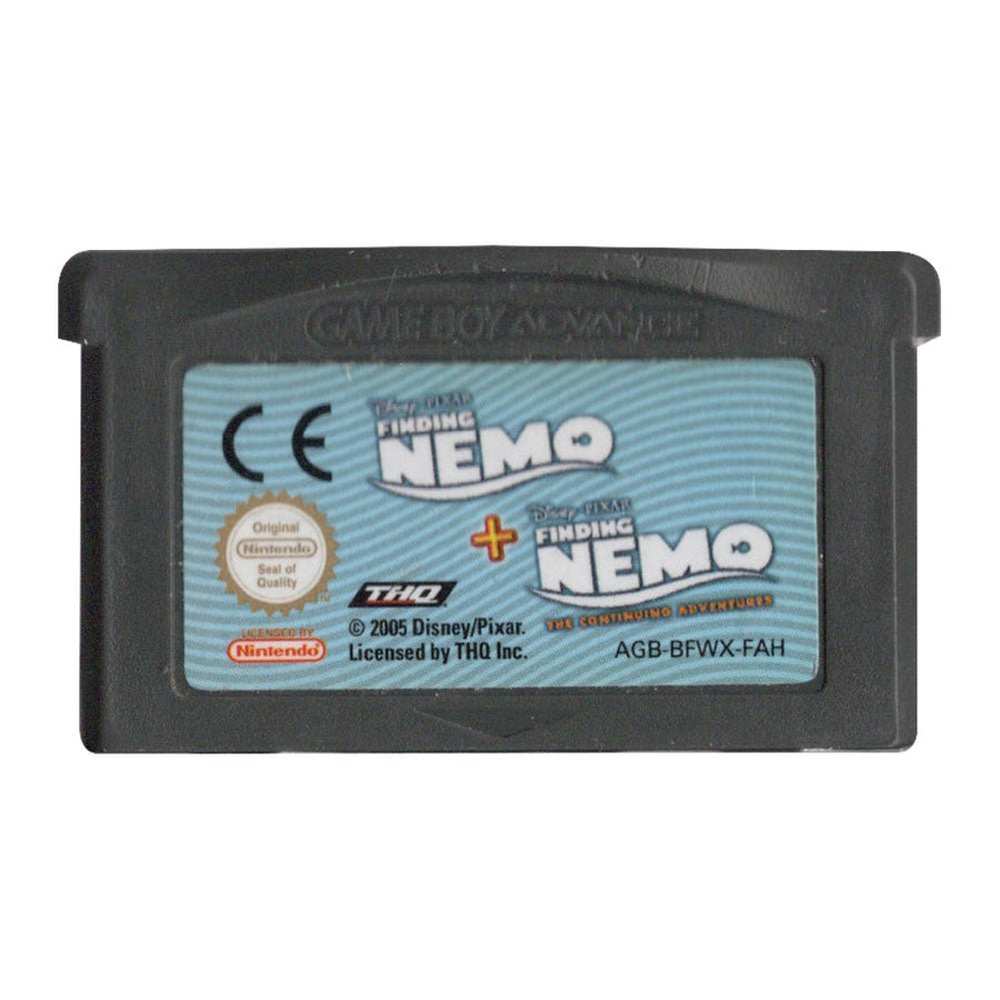 Game Boy-2 Games in 1: Finding Nemo & Finding Nemo: The Continuing Adventures (Losse cassette) Tweedehands