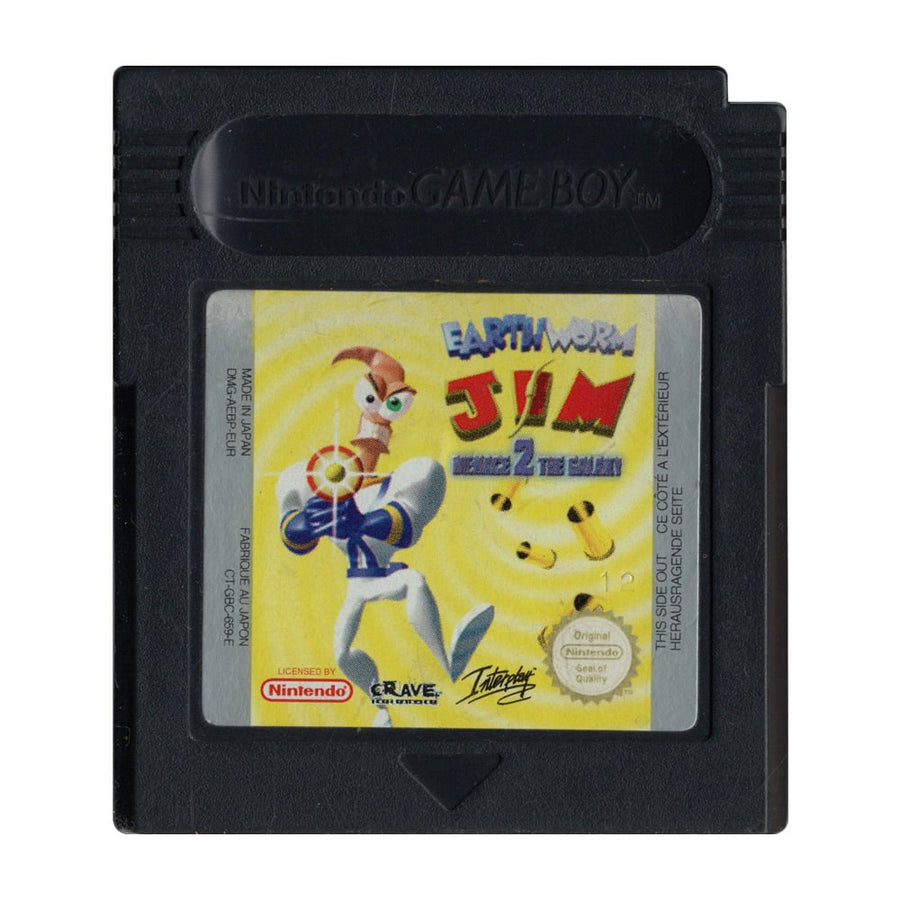 Game Boy-Earthworm Jim: Menace 2 the Galaxy (Losse cassette) Tweedehands