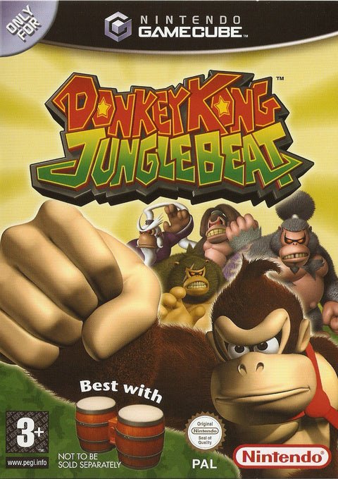 Gamecube-Donkey Kong Jungle Beat Tweedehands