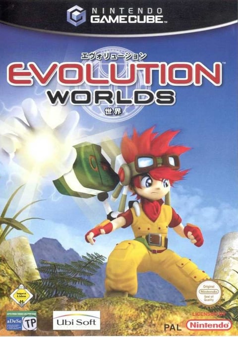 Gamecube-Evolution Worlds Tweedehands