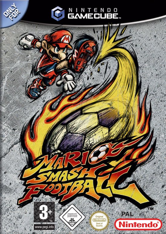 Gamecube-Mario Smash Football Tweedehands