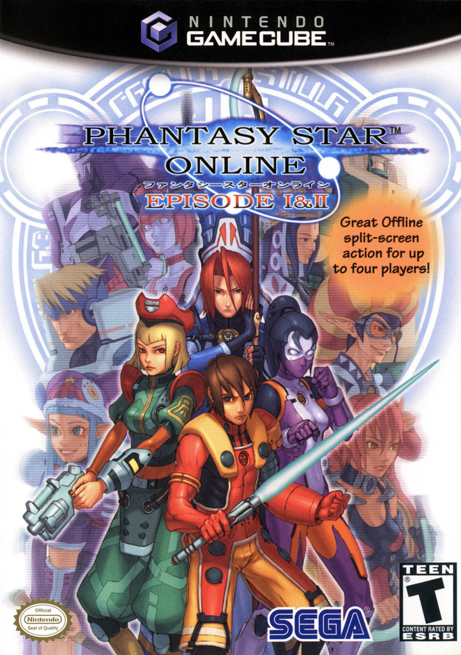 Gamecube-Phantasy Star Online Episode I & II Tweedehands